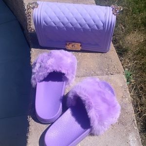 Purple Purse Set